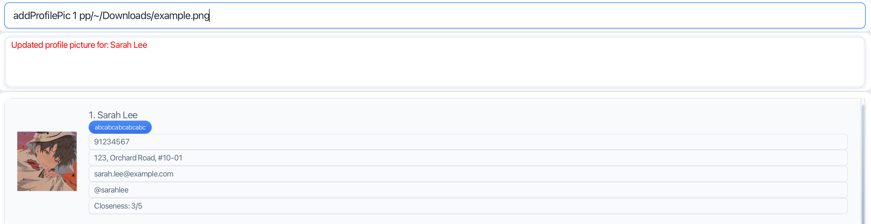 Updated profile picture